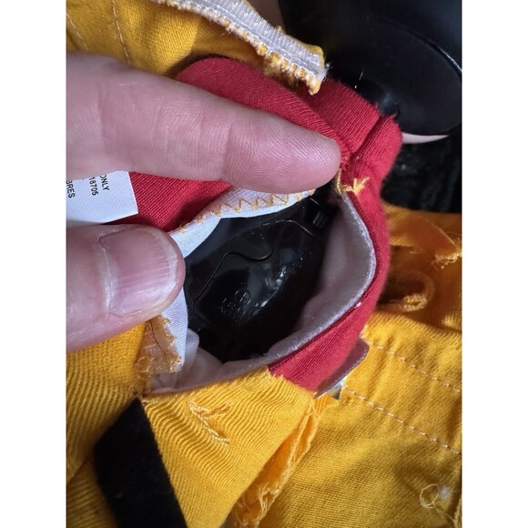 Fire Rescue Talking Mickey Mouse Firefighter 13" Plush Doll Toy Disney Store - Picture 5 of 8